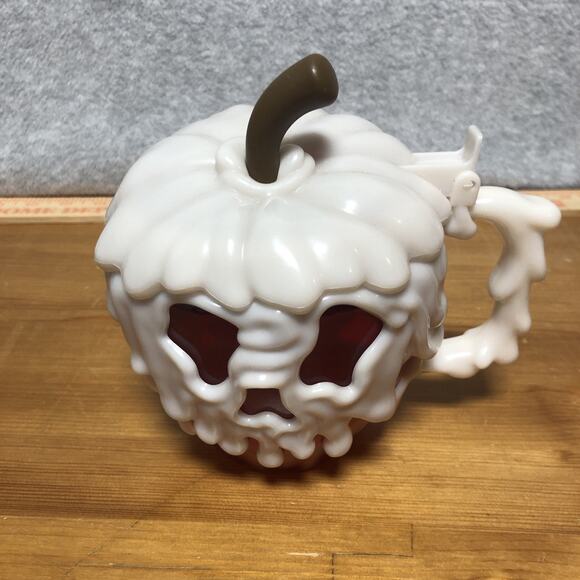 Disney Parks Snow White Evil Queen Red Poison Apple Glow in the Dark Stein Mug - Picture 2 of 8